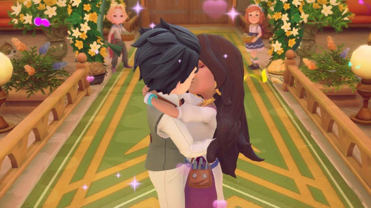 My Time at Sandrock marrying Amirah